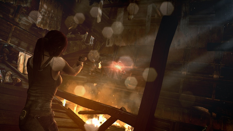 Illustration for article titled It's A Desperate Fight For Survival In The Opening Hours Of Tomb Raider